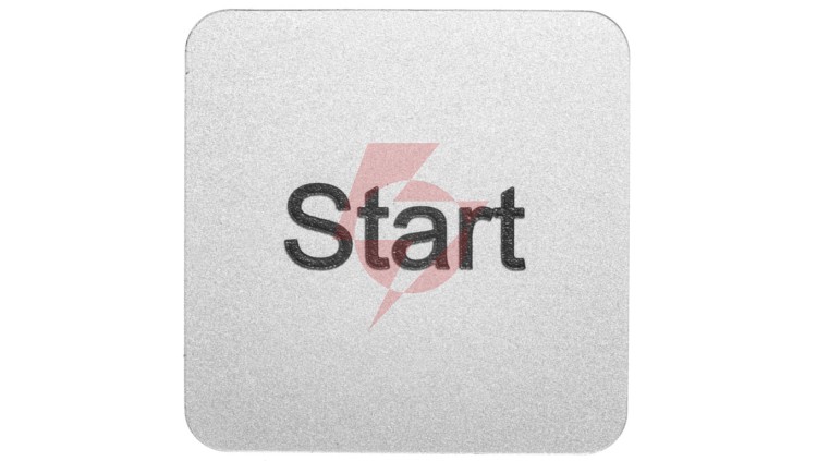Etykieta samoprzylepna do kaset 22x22mm srebrna inskrypcja /Start/ SIRIUS ACT 3SU1900-0AF81-0DT0