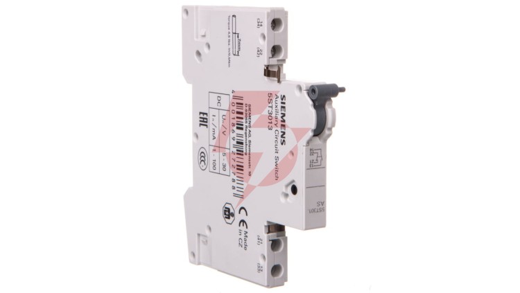 Styki pomocnicze 1Z+1R dla PLC montaż boczny 5ST3013