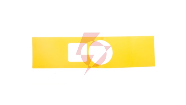 Etykieta żółta do kaset samoprzylepna 150x38mm z wycieciem 22x22mm bez opisu SIRIUS ACT 3SU1900-0BF31-0AA0