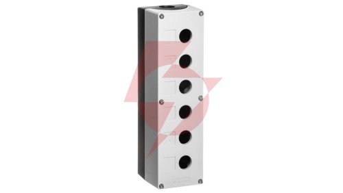 Obudowa kasety 6-otworowa 22mm czarno-szara M25 IP69k SIRIUS ACT 3SU1806-0AA00-0AB1