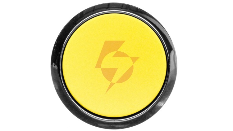Napęd przycisku 22mm żółty płaski z samopowrotem metalowy IP69k SIRIUS ACT 3SU1050-0AB30-0AA0