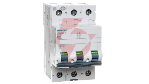 Wyłącznik nadprądowy 3P B 25A 6kA AC SENTRON 5SL6325-6