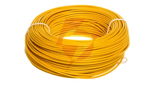 Przewód instalacyjny H07V-K (LgY) 2,5 żółty /100m/