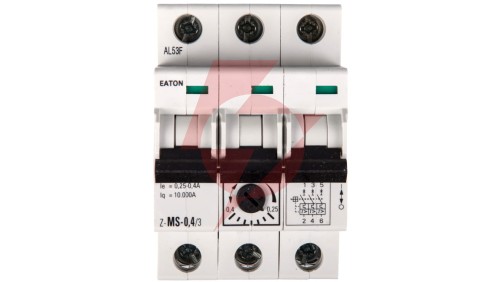 Wyłącznik silnikowy 3P 0,09kW 0,25-0,4A Z-MS-0,40/3 248404