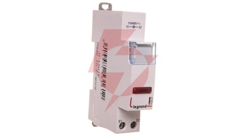 Lampka modułowa 1-fazowa LED czerwona 110/400V L401 412927
