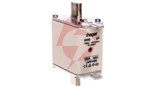 Wkładka bezpiecznikowa NH00 160A 500V gG LNH0160M