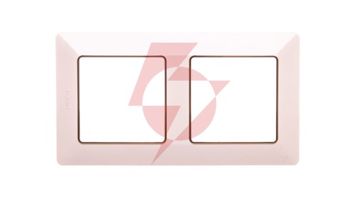 VALENA LIFE Ramka podwójna kremowa/złota 754062