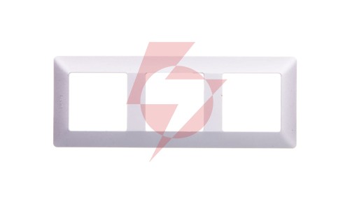 VALENA LIFE Ramka potrójna aluminium 754133
