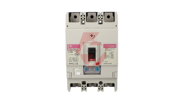 Wyłącznik kompaktowy 3P 250A 16kA /regulacja termiczna/ EB2S 250/3LA 004671888