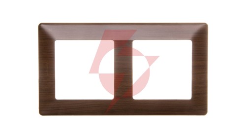 VALENA LIFE Ramka podwójna wenge 754172