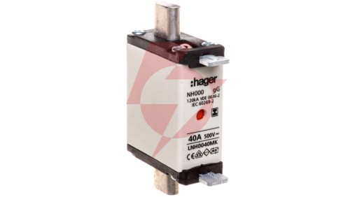 Wkładka bezpiecznikowowa NH000 40A gG 500V WT-000 LNH0040MK