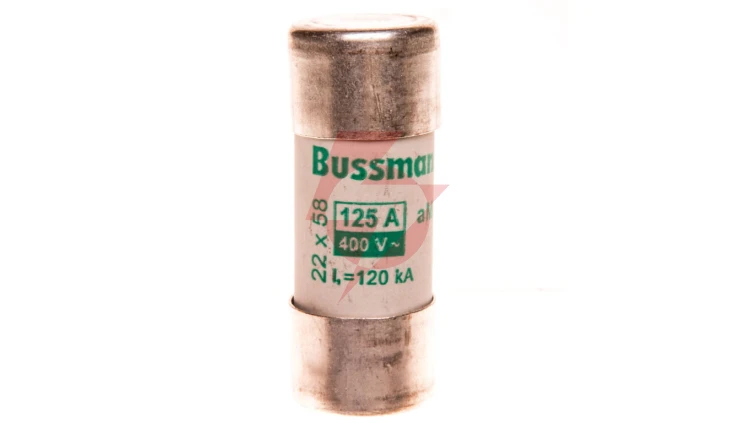 Wkładka cylindryczna CYLINDRICAL FUSE 22x58mm 125A AM 400V AC C22M125