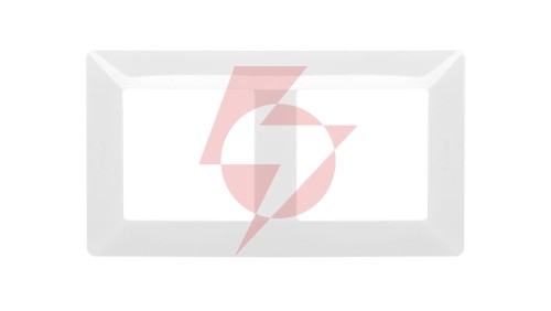 VALENA LIFE Ramka podwójna biała 754002