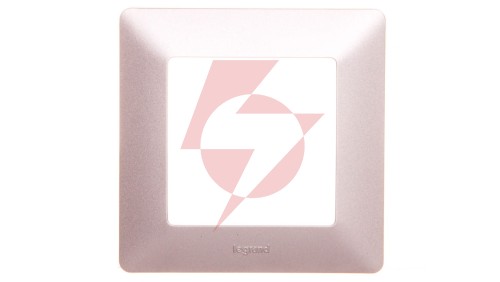 VALENA LIFE Ramka pojedyncza aluminium 754131