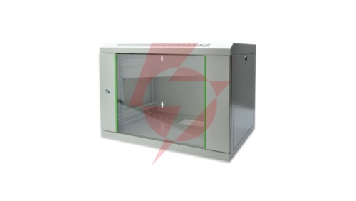 Szafa krosowa SoHo wisząca jednosekcyjna 19 cali 7U 600x450 szara DN-19 07-U-EC