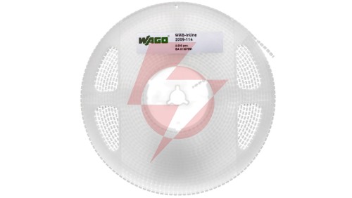 Oznaczniki WMB Inline szerokość 4 mm białe 2000 szt./rolka 2009-114