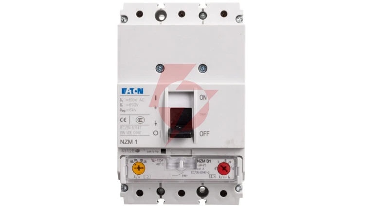 Wyłącznik mocy 3P 125A 25kA NZMB1-A125 259080