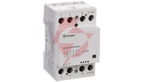 Stycznik modułowy 4Z 40A 230V AC/DC wskaźnik zadziałania 22.44.0.230.4310