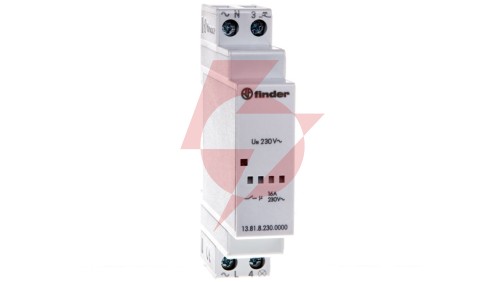 Elektroniczny przekaźnik impulsowy bistabilny 1Z 16A 230V AC 17,5mm 350-100W 13.81.8.230.0000