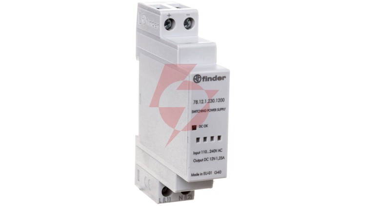 Zasilacz impulsowy modułowy 12W 12V DC 110-240V AC 78.12.1.230.1200