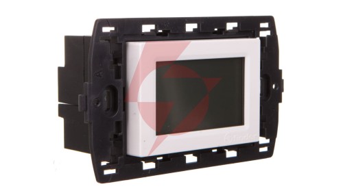 Termostat elektroniczny biały do zabudowy, programowany tygodniowo 1C.51.9.003.0007