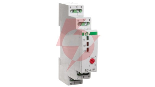 Przekaźnik bistabilny 2P 16A separowany 230VAC/DC 230VAC 4-funkcyjny BIS-419