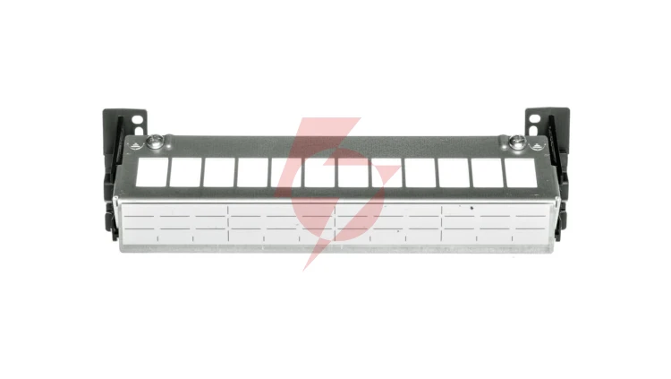 Złącze modułowe 12xRJ45 Keystone na szynę FZ12MK