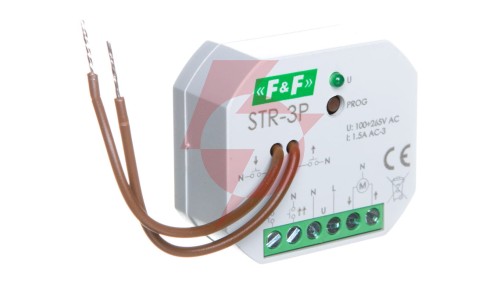 Sterownik rolet do silników 230V AC STR-3P