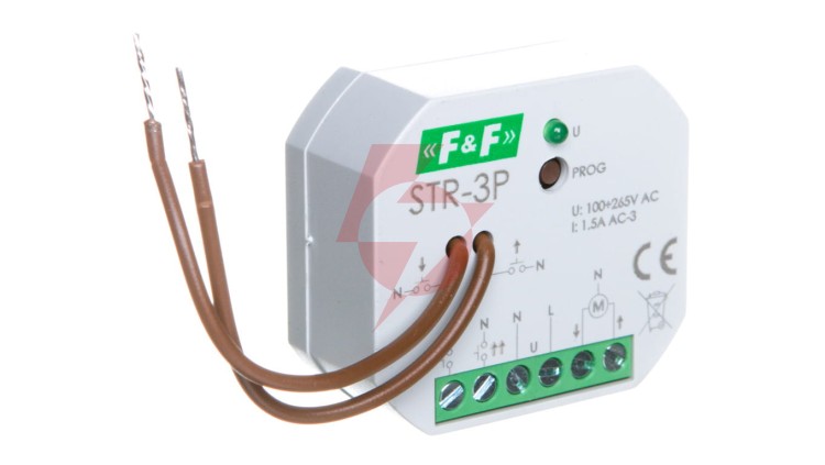 Sterownik rolet do silników 230V AC STR-3P