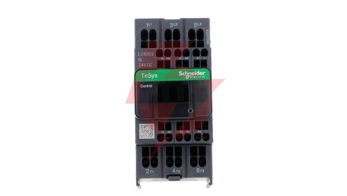 TeSys Deca Stycznik mocy 12A AC-3 1R + 1Z 24V DC LC1D123BL