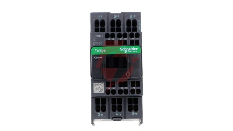 TeSys Deca Stycznik mocy 12A AC-3 1R + 1Z 24V DC LC1D123BL