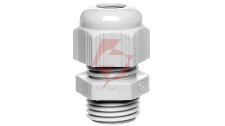Dławnica kablowa poliamidowa M16 IP68 HELUTOP HT-M16 jasnoszara 93909