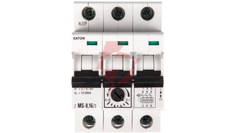 Wyłącznik silnikowy 3P 0,06kW 0,1-0,16A Z-MS-0,16/3 248402