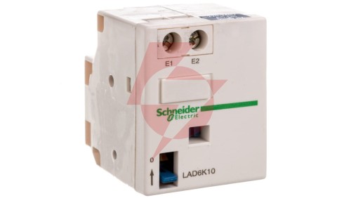 Blok styków pomocniczych zatrzaskowych 220-240 V AC/DC LAD6K10M