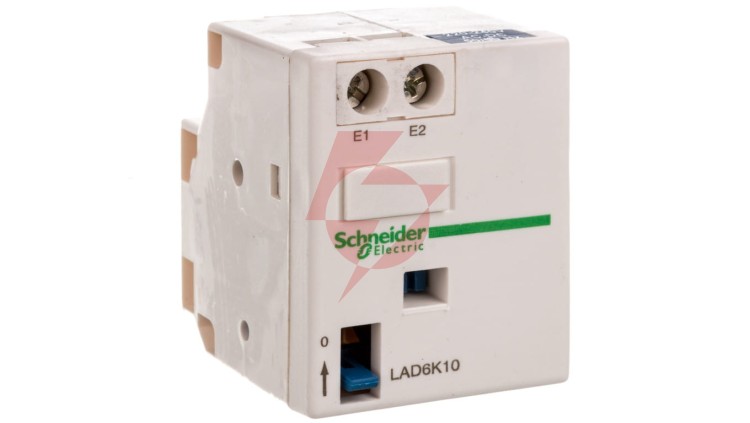 Blok styków pomocniczych zatrzaskowych 220-240 V AC/DC LAD6K10M