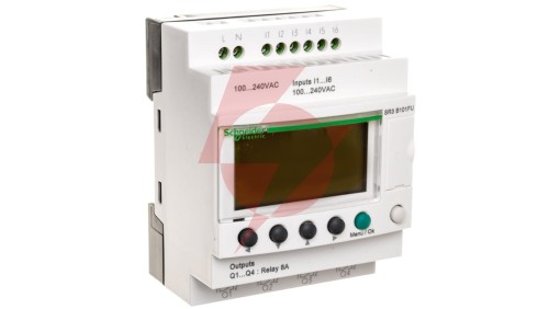 Sterownik programowalny 6 wej 4 wyj 100-240V AC RTC/LCD Zelio SR3B101FU