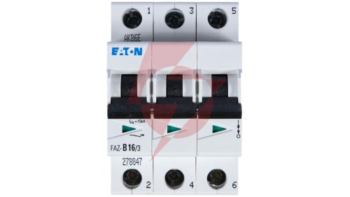 Wyłącznik nadprądowy 3P B 16A 15kA AC FAZ B16/3 278847