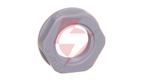 Nakrętka poliamidowa M12 KMK-PA ciemnoszara M12 94260