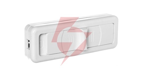 Wyłącznik suwakowy przelotowy lub końcowy 2-torowy 2,5A/250V biały WS-2P/BIAŁY