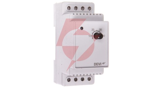 Termostat Devireg 330 230V 16A 5-45C IP20 biały 140F1072