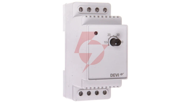 Termostat Devireg 330 230V 16A 5-45C IP20 biały 140F1072