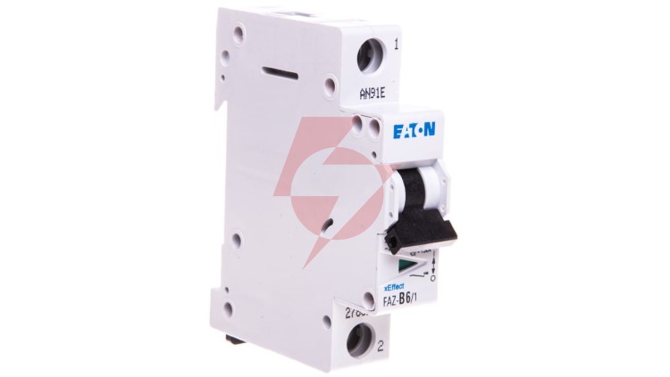 Wyłącznik nadprądowy 1P B 6A 15kA AC FAZ B6/1 278529