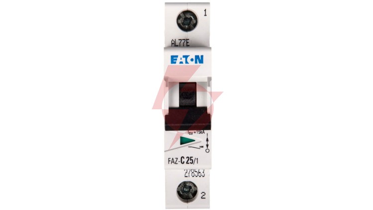Wyłącznik nadprądowy 1P C 25A 15kA AC FAZ C25/1 278563
