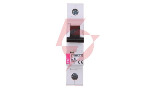 Wyłącznik nadprądowy 1P C 6A 10kA AC ETIMAT10 002131712