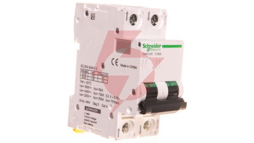 Wyłącznik nadprądowy 2P C 63A C60H-DC Acti9 A9N61539