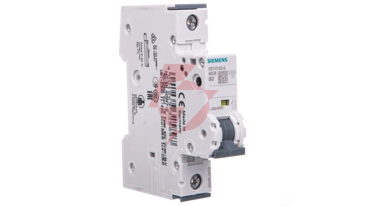 Wyłącznik nadprądowy 1P B 2A 6kA AC SENTRON 5SY6102-6