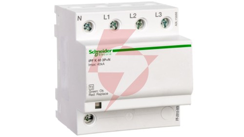 Ogranicznik przepięć iPF40 - 3 bieguny+N - 340 V A9L15688