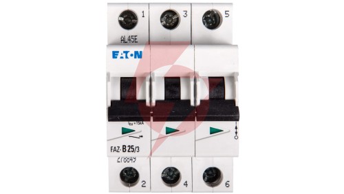 Wyłącznik nadprądowy 3P B 25A 15kA AC FAZ B25/3 278849