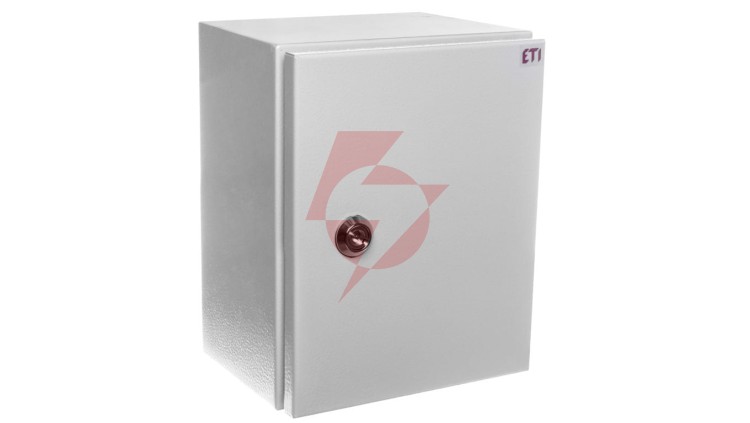 Obudowa metalowa 250x200x150mm IP66 z płytą ETIBOX GT 25-20-15 001102100
