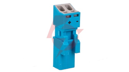 Wtyk 2-biegunowy kodowanie I niebieski WINSTA MINI 890-1112